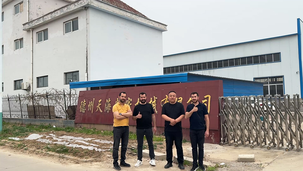土耳其國外客戶蒞臨我廠考察