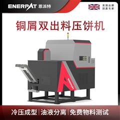 BM-D1090铜屑双出料压饼机