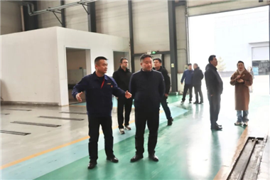 海峽匯富基金考察團蒞臨星火數控考察調研