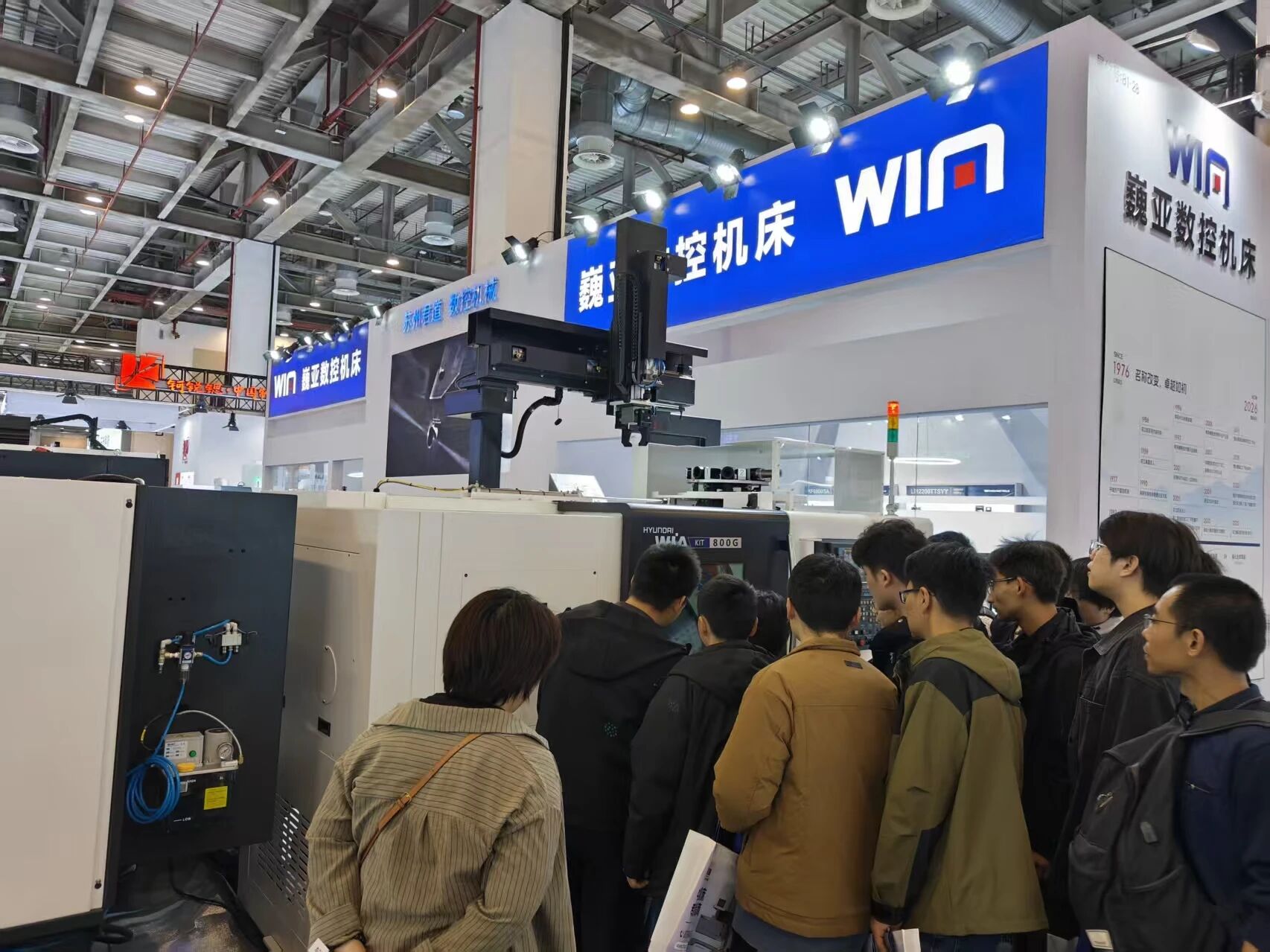 巍亚数控机床携五款战略机型重磅亮相CMES2026苏州展